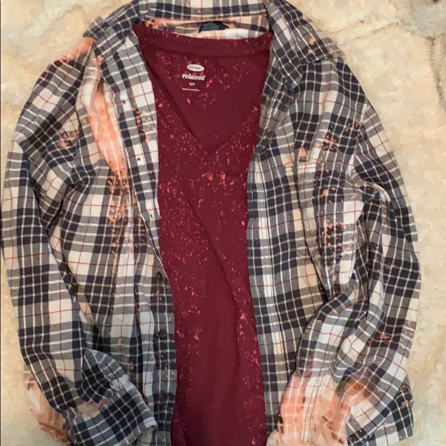 Distressed Flannels